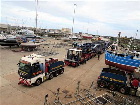 Collett & Sons Ltd - Delivering Sellindge Transformer 1