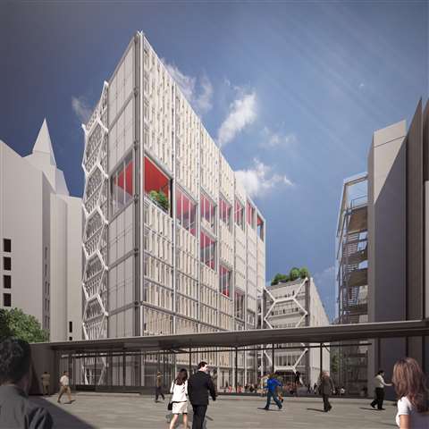 A computer generated image of what the new London School of Economics campus will look like (picture