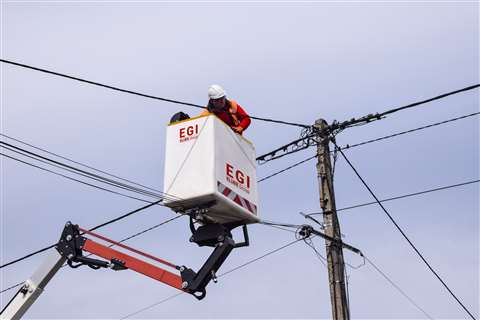 EGI-Klubb's new E14P insulated lift