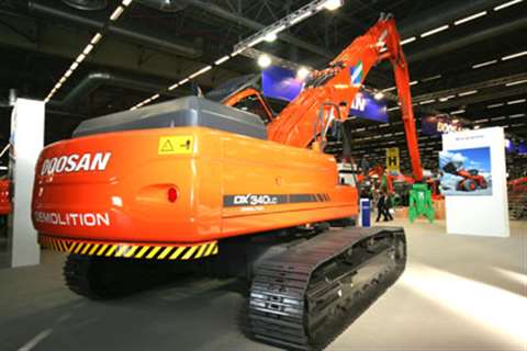 Doosan’s latest high reach machine was launched at Intermat in April