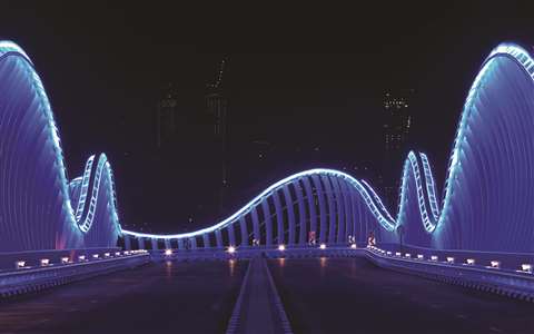 Meydan bridge dubai