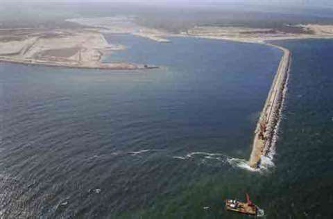An overview of the massive civil engineering work at the Port of Ngqura, which is a key part of the 