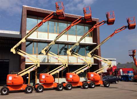 Riwal has supplied a number of JLG aerial work platforms to HWS
