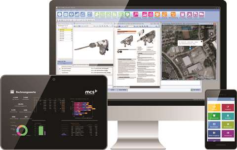 MCS Rental Software on various devices