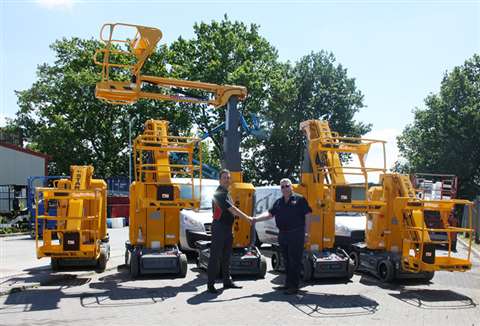 From left: Ged Kelly, Haulotte UK; and Jonathan Till, GT Access