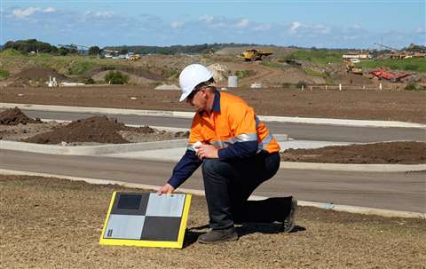 Trimble - Laying ground control points