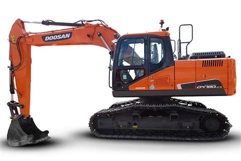 Doosan's DX180LC-5 HT excavator