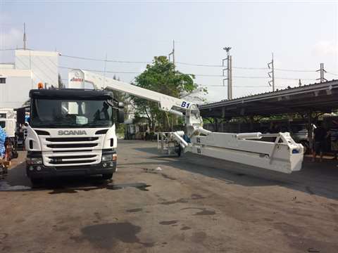 A Barin AB 13/S has been delivered to the government in Thailand.