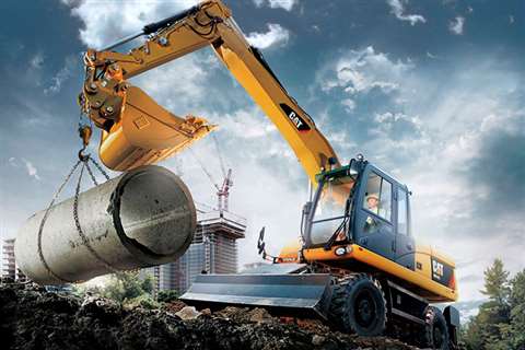 Cat's new M315D2 excavator