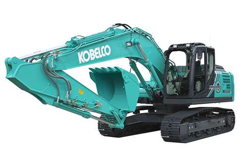 Kobelco's SK210HLC-10 hybrid excavator