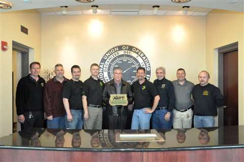 Pictured left to right: Thomas Spangler, Safety Coordinator; Troy Butler, AWPT approved instructor; 