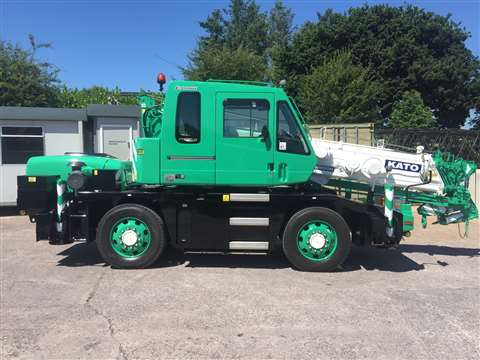 McGovern Crane Hire receive a 13 tonne Kato city crane