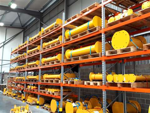 Lifting and spreader beams, spreader frames and other below the hook lifting equipment is kept in stock to minimise customer waiting time