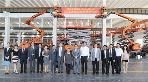 The ASEAN delegation at Dingli's new factory.