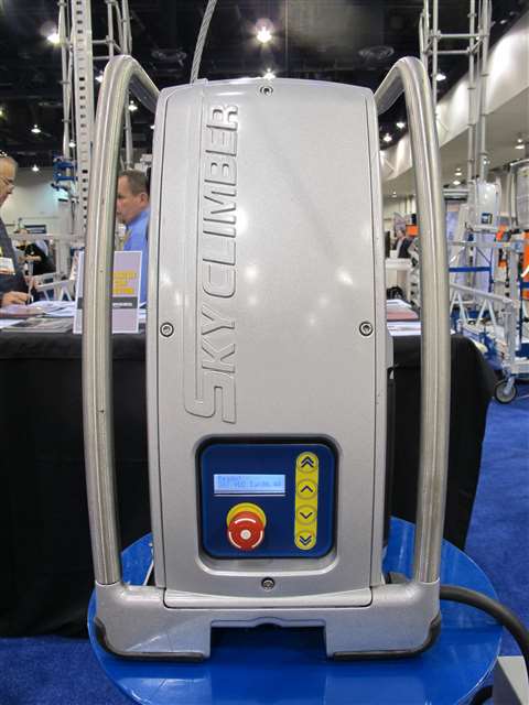 The FNX hoist from Sky Climber.