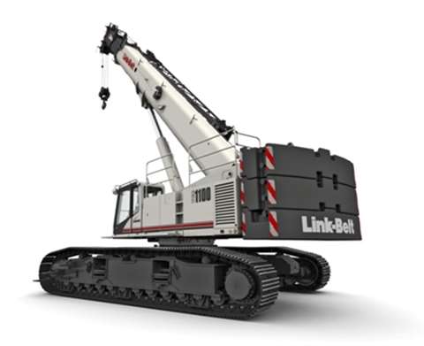 Link-Belt will introduce its latest telescopic crawler, the TCC-1100, at ConExpo in March.