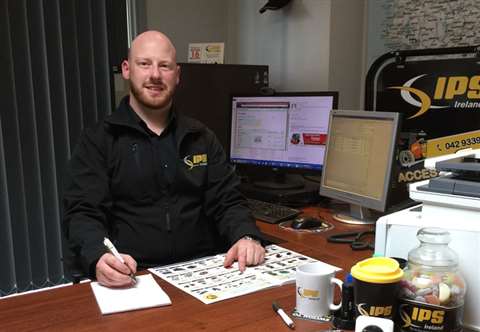 Paul McWilliams, IPS Ireland,parts sales team