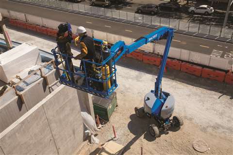 Genie z 45 xc articulated boom