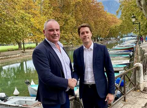 Eric Salvi left and Alexandre Vernazza