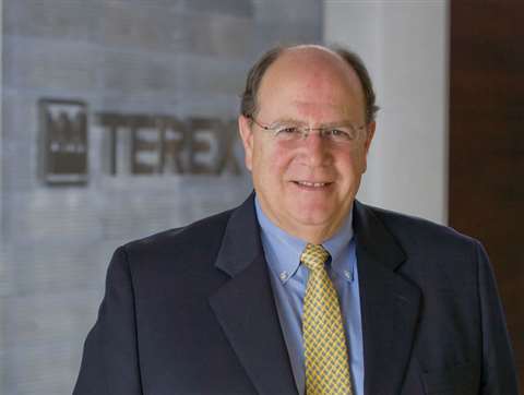Out-going Terex chairman and CEO Ron DeFeo.