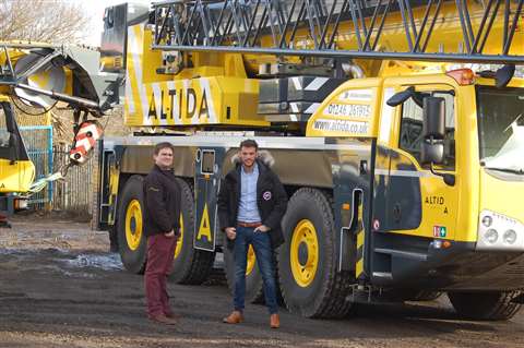 Shane Stephen-Hill, operations manager, and Lee Fletcher, managing director at Altida in the UK, in 