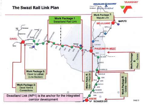 Swaziland Rail Link plan