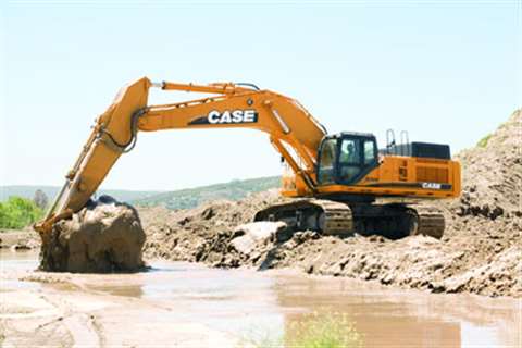 Case has extended its CX B series of excavators through the addition of three new models, the CX350B