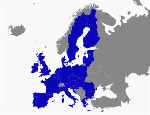 Eu map