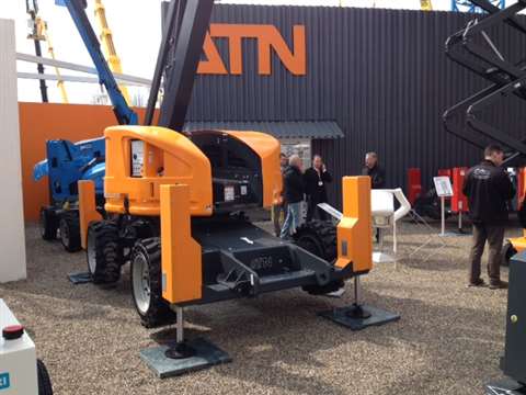 ATN Zebra 16 with outriggers.