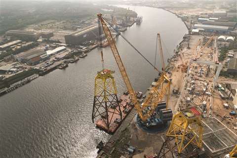 Sarens Newcastle UK 2017