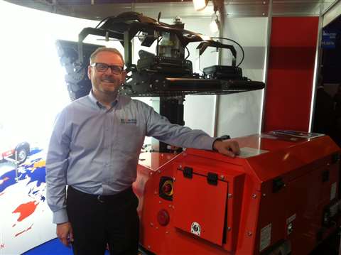Morris Site Machinery managing director Phil Winnington 
