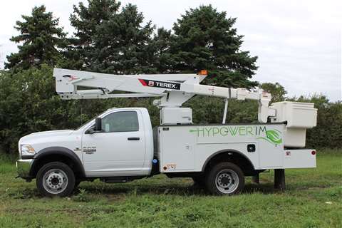 Terex Utilities' LT40-HyPowerIM.