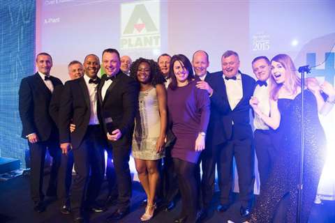 A-Plant wins Hire Company of the Year at the Hire Association Europe (HAE) Hire Awards of Excellence