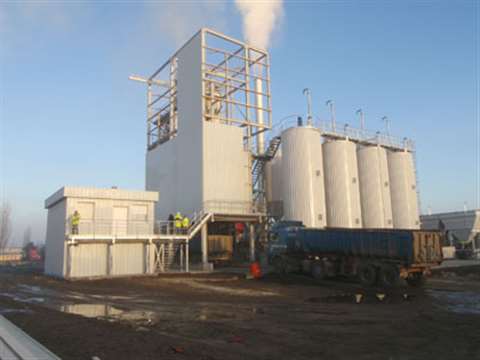 Ammann's 360 tonnes per hour contimix plant