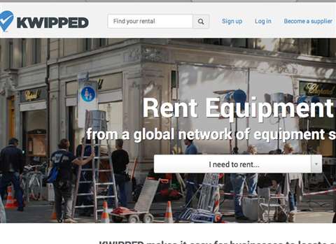 KWIPPED.com website showcases 500 categories of specialized commercial equipment