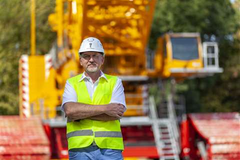 Marco Wilhelm, Wiesbauer project manager on the bridge job