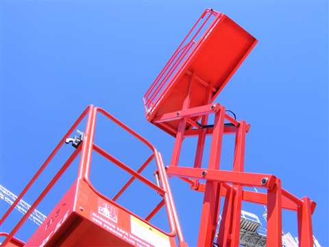 ELS Makine launched three new scissor lift series at bauma 