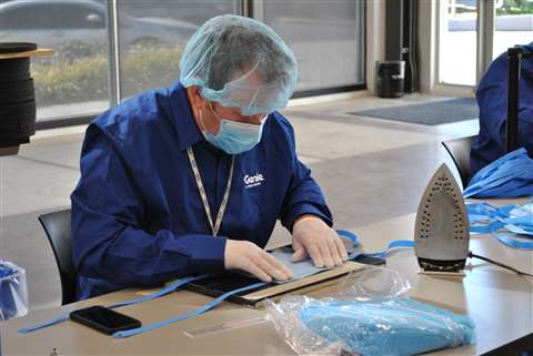 Genie Face Covering Assembly