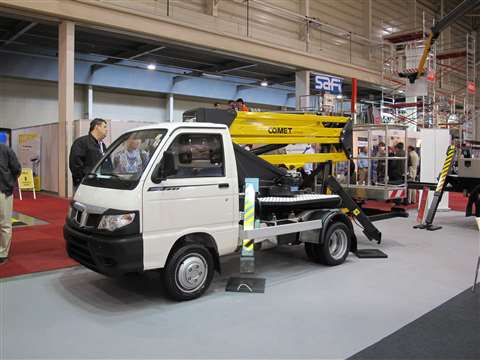 CO.ME.T Officine's new Eurosky unit that was launched at APEX.