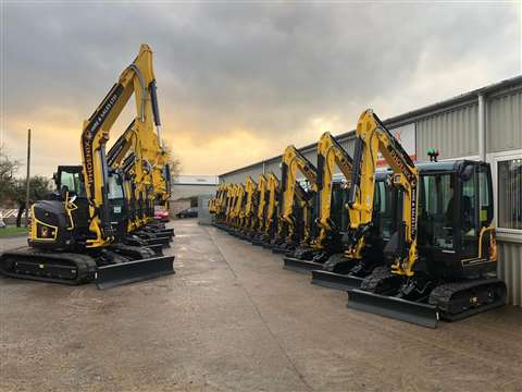 Phoenix Hire and Sales invests £1.5 million in expansion of Yanmar rental fleet
