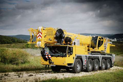 Liebherr launched the LTM 1150-5.3 on 20 October 2020