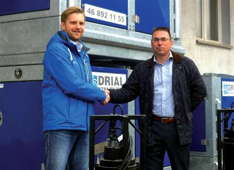 Left: Aivar Brock, founder and managing director of Drial. Right: Roland Berns, managing director of