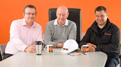 From left: Jim Longstaff, John Jennings and Adrian Hutchinson. 