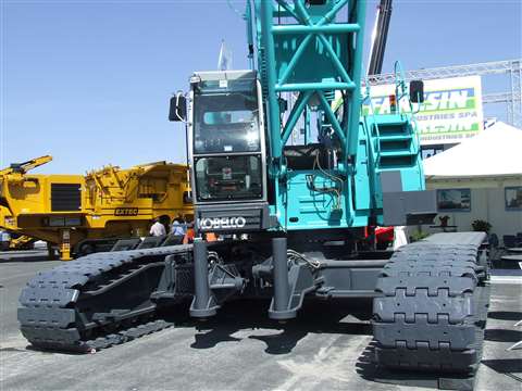 Kobelco CKE 1100 at SMOPyC
