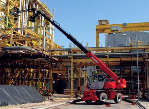 The MRT-X 2150 Privilege Plus from Manitou.