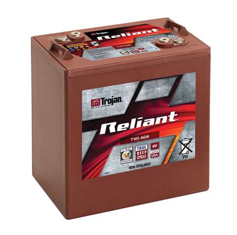 Trojan Battery's new Reliant AGM deep-cycle battery. 