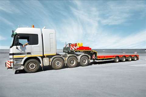 Scheuerle EuroAxle trailer