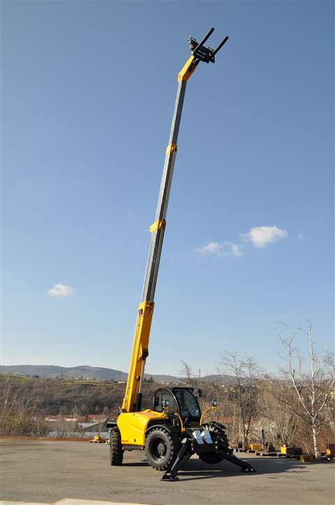 Haulotte's new telehandler, the HTL3617Pro can reach up to 17m