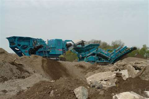 The new Powerscreen pegson XH320 impact crusher offers throughputs up to 320 tonnes/hour