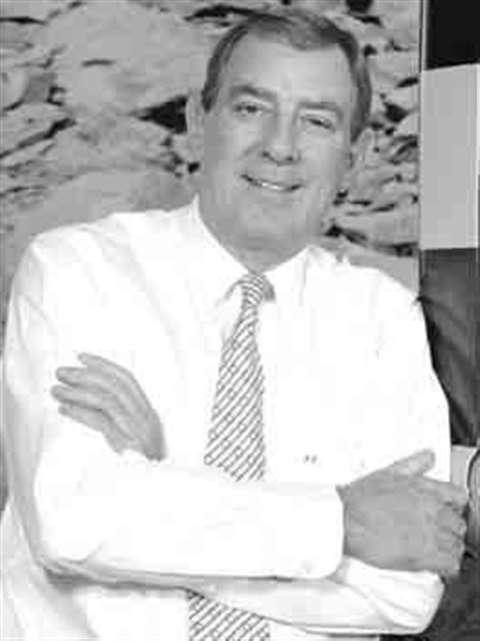 John Patterson has taken over Sir Anthony Bamford's role as managing director of JCB.